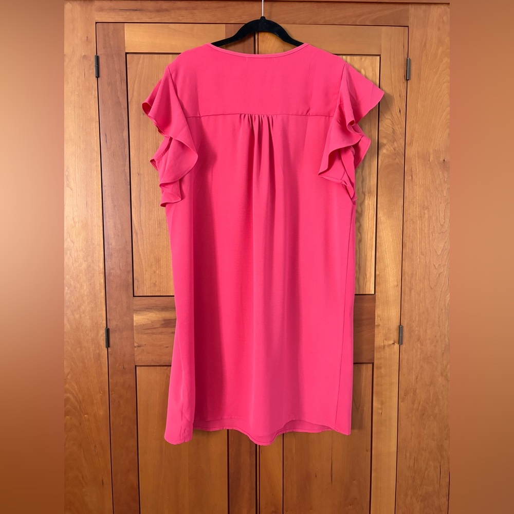 Gibsonlook Ryanne Ruffle Sleeve Dress - Picture 2 of 3